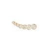 Sophie Bille Brahe Petit Croissant De Lune Earring Left Gold