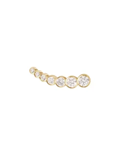 Sophie Bille Brahe Petit Croissant De Lune Earring Left Gold