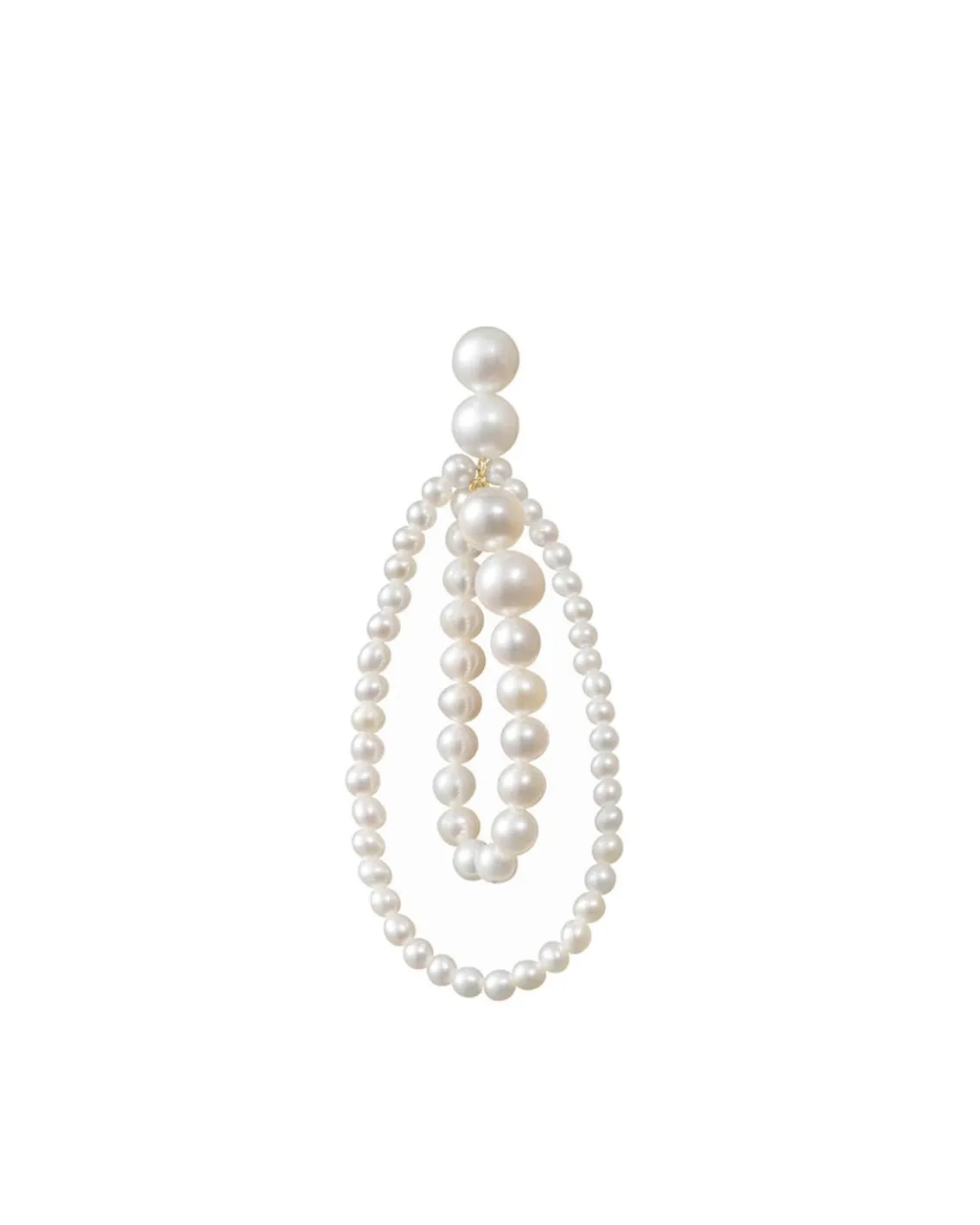 Sophie Bille Brahe Wrapped Earring Gold