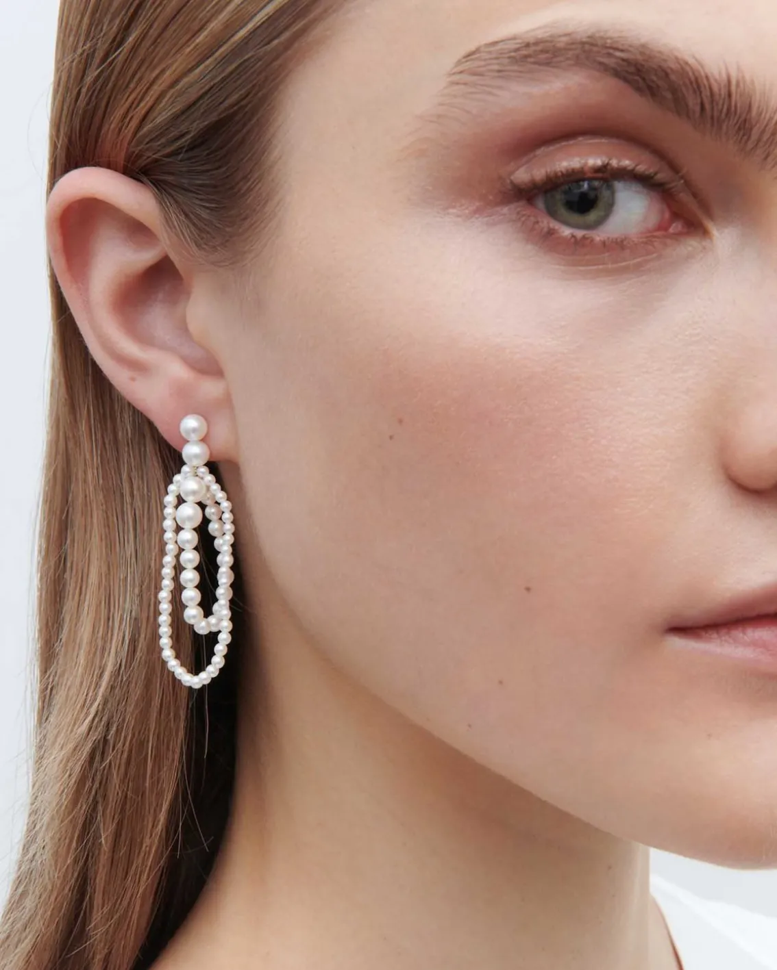 Sophie Bille Brahe Wrapped Earring Gold