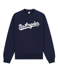 Sporty & Rich Dodgers Crewneck Dark Navy