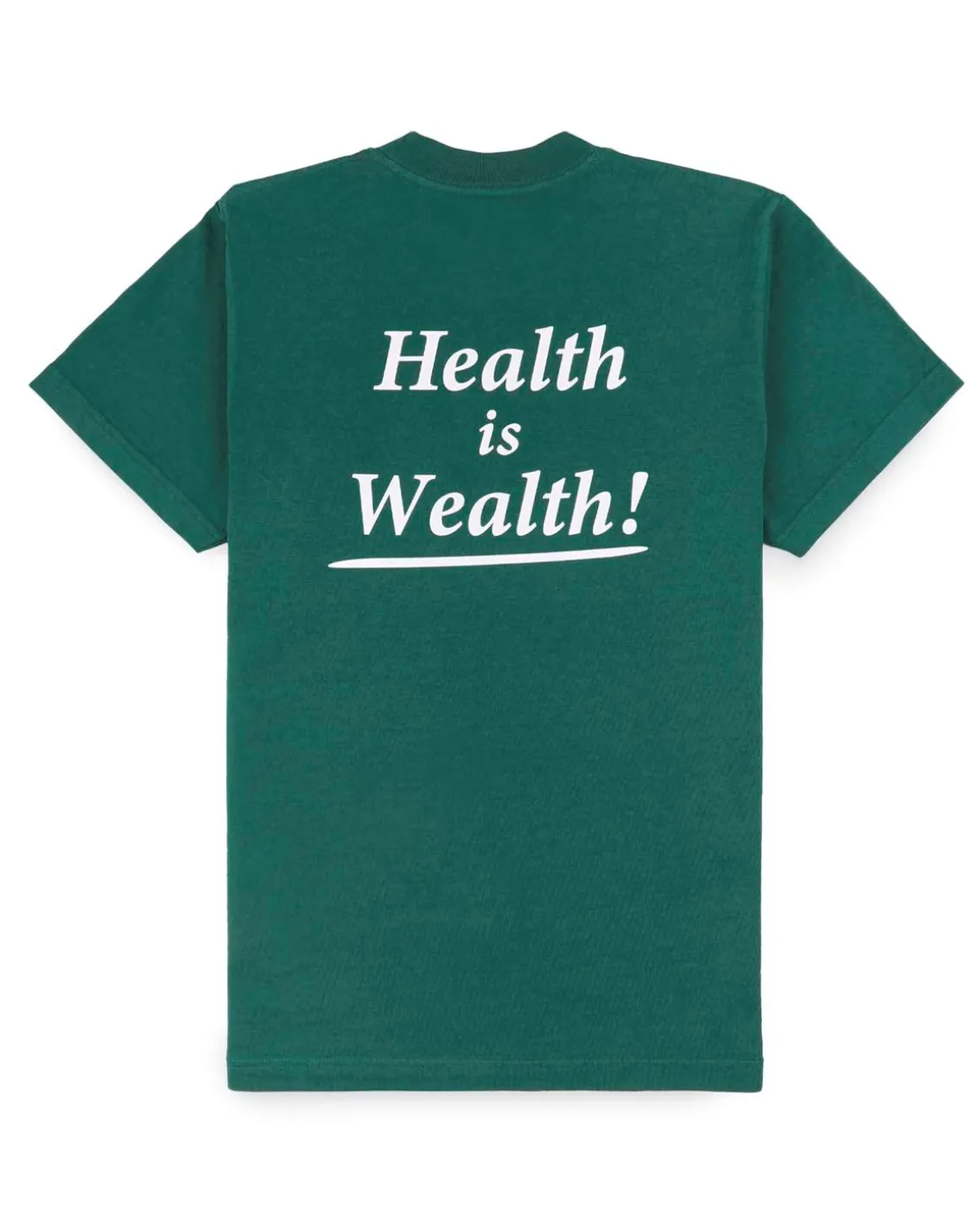 Sporty & Rich Health Is Wealth T-Shirt Alpine