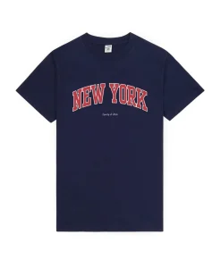 Sporty & Rich New York Ivy T-Shirt Dark Navy