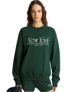 Sporty & Rich Ny 94 Crewneck Forest