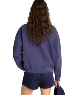 Sporty & Rich Usa Quarter Zip Navy