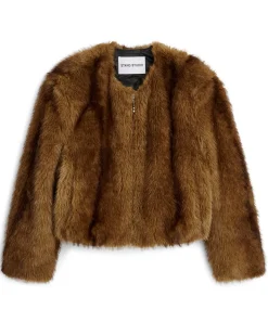 Stand Studio Karly Jacket Natural Brown