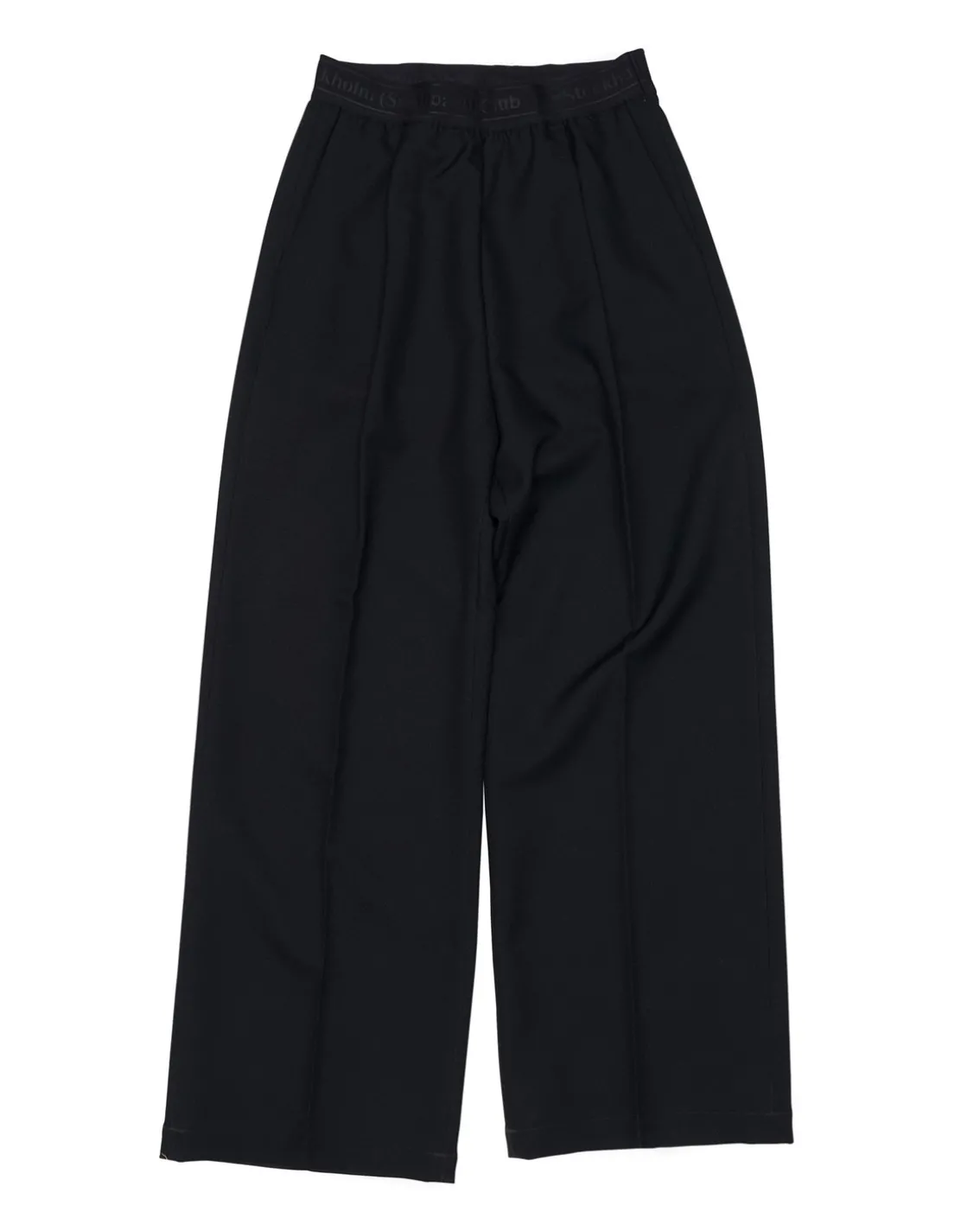 Stockholm Surfboard Club Elaine Relaxed Fit Trousers Black