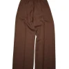 Stockholm Surfboard Club Elaine Relaxed Fit Trousers Brown