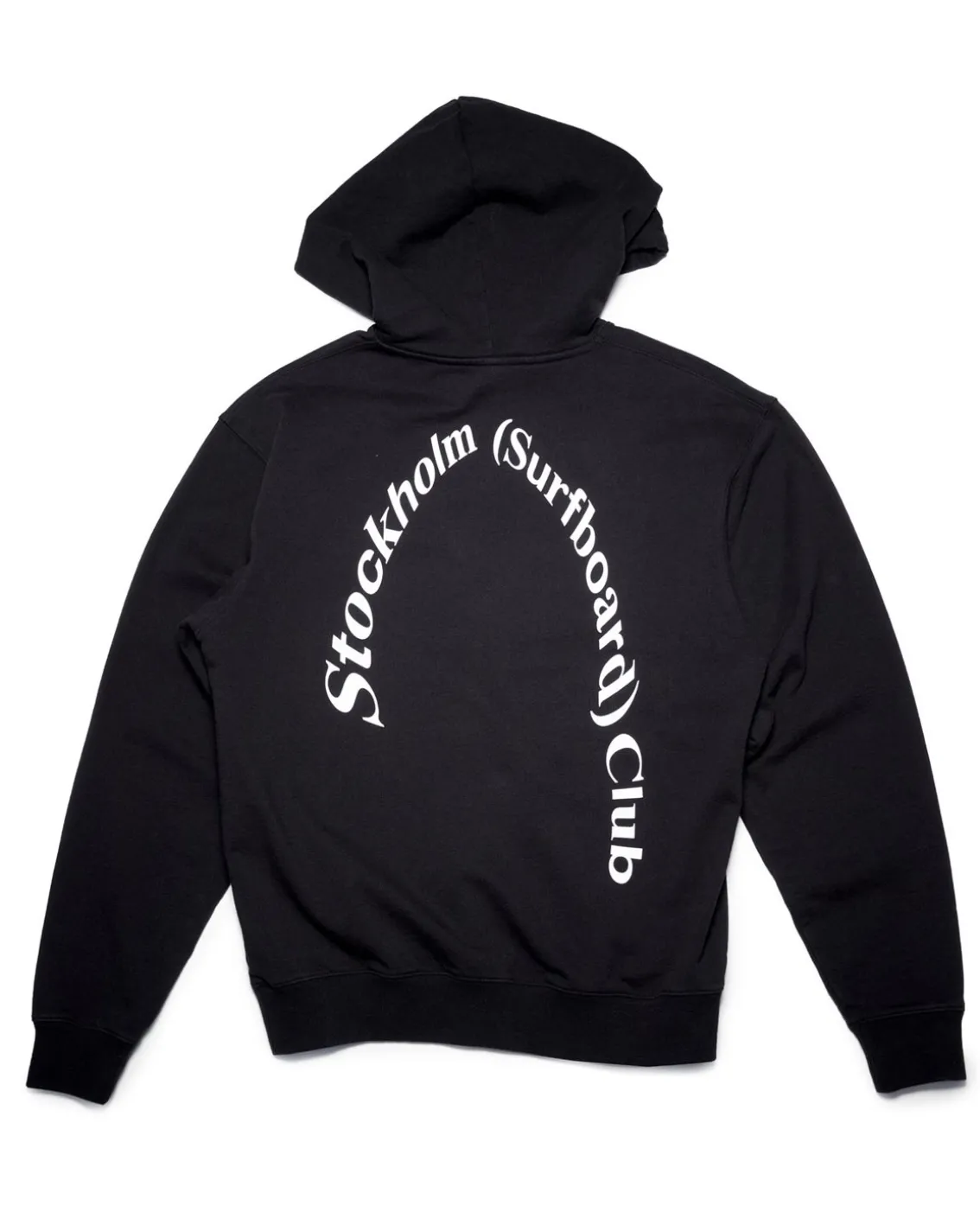 Stockholm Surfboard Club Bjorn Logo Hoodie Black