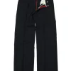 Stockholm Surfboard Club Sune Tailored Bootcut Trousers Black