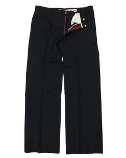 Stockholm Surfboard Club Sune Tailored Bootcut Trousers Black