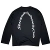 Stockholm Surfboard Club Greg Back Logo Long Sleeve Black