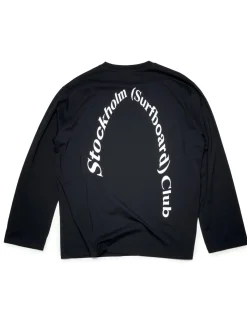 Stockholm Surfboard Club Greg Back Logo Long Sleeve Black