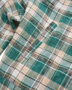 Stockholm Surfboard Club Terrence Jacket Green Check