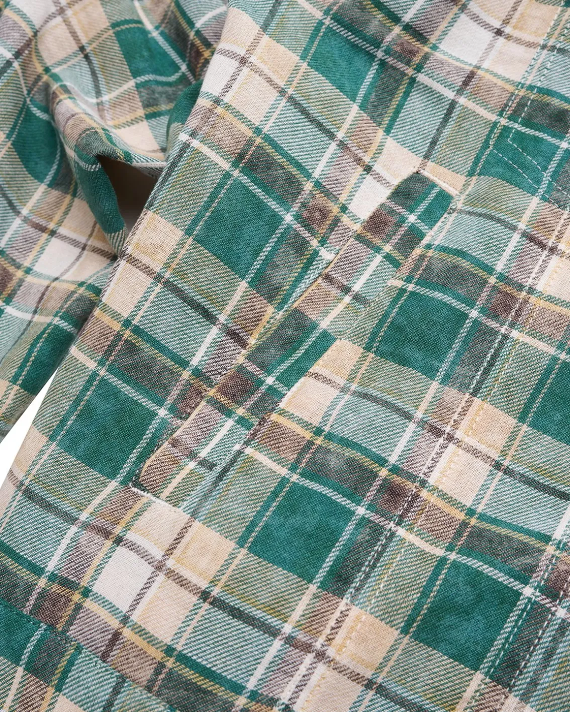 Stockholm Surfboard Club Terrence Jacket Green Check