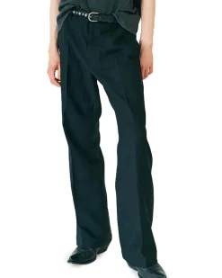 Stockholm Surfboard Club Sune Tailored Bootcut Trousers Black