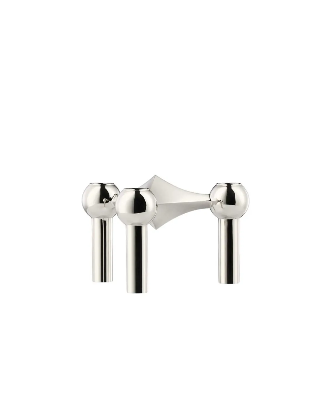 STOFF Nagel Candle Holder Chrome