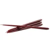 STOFF Nagel Candles 6-Pack Burgundy Red