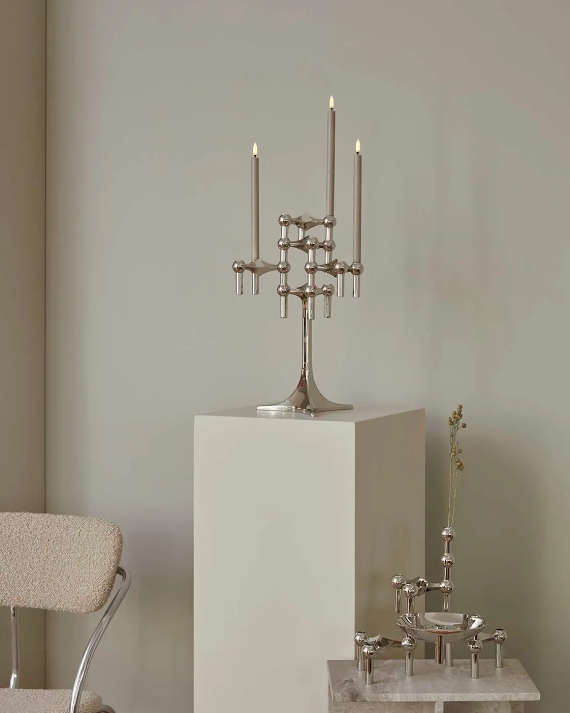 STOFF Nagel Stand Chrome