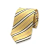 Stripe Silk Tie Dusty Yellow