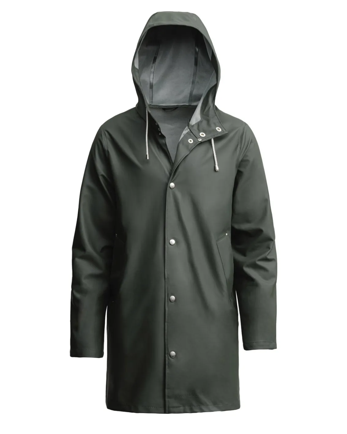 Stutterheim Stockholm Lightweight Raincoat Green