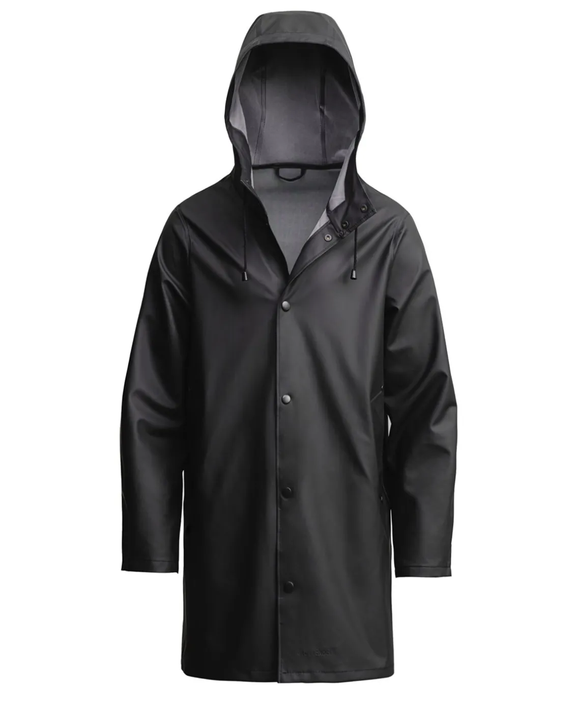 Stutterheim Stockholm Lightweight Raincoat Black