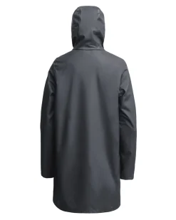 Stutterheim Stockholm Lightweight Raincoat Charcoal
