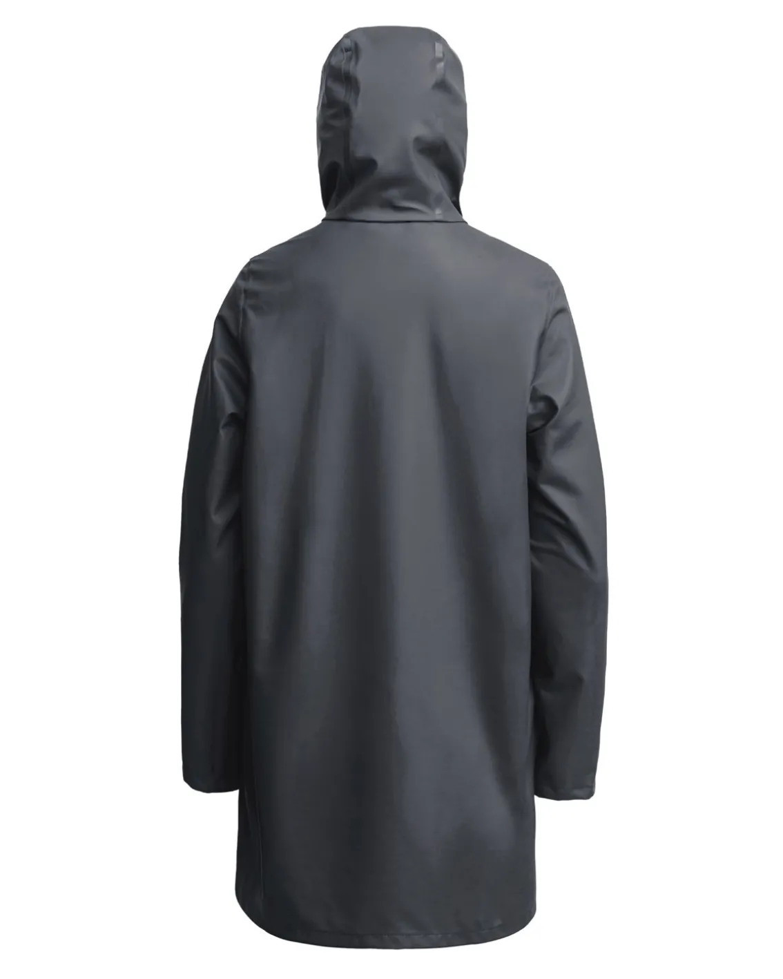 Stutterheim Stockholm Lightweight Raincoat Charcoal