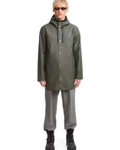 Stutterheim Stockholm Lightweight Raincoat Green