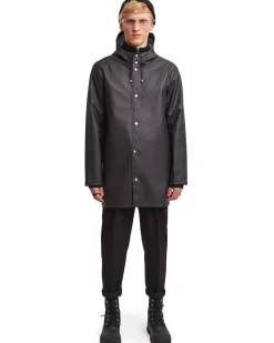 Stutterheim Stockholm Lightweight Raincoat Black