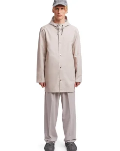 Stutterheim Stockholm Lightweight Raincoat Light Sand