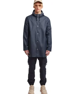 Stutterheim Stockholm Lightweight Raincoat Navy