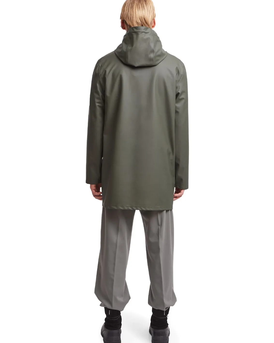Stutterheim Stockholm Lightweight Raincoat Green