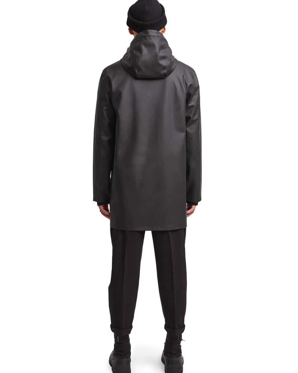 Stutterheim Stockholm Lightweight Raincoat Black