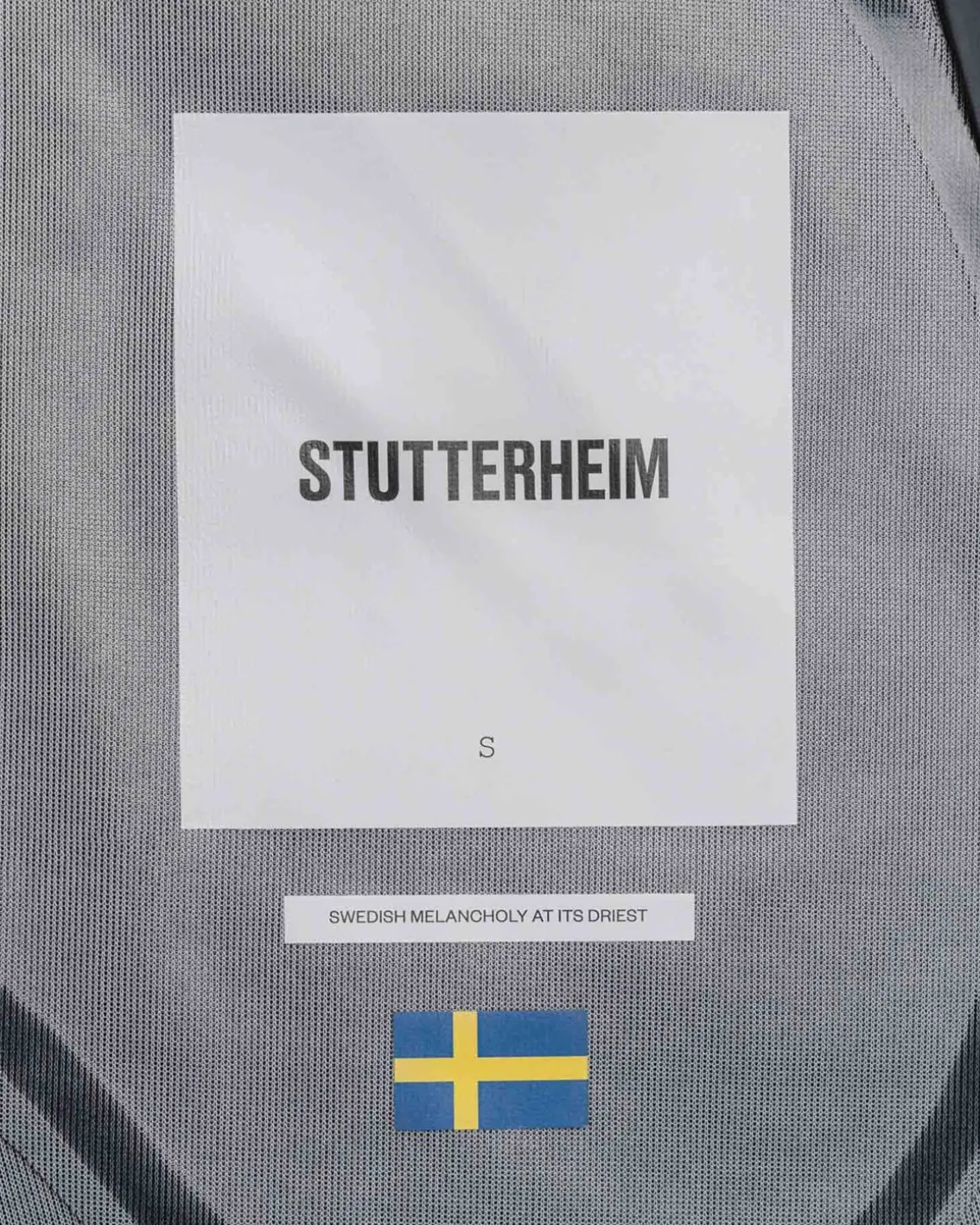 Stutterheim Stockholm Lightweight Raincoat Charcoal