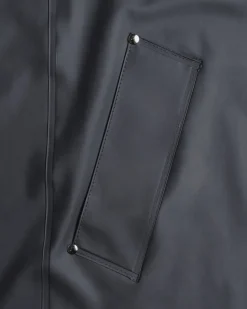 Stutterheim Stockholm Lightweight Raincoat Charcoal