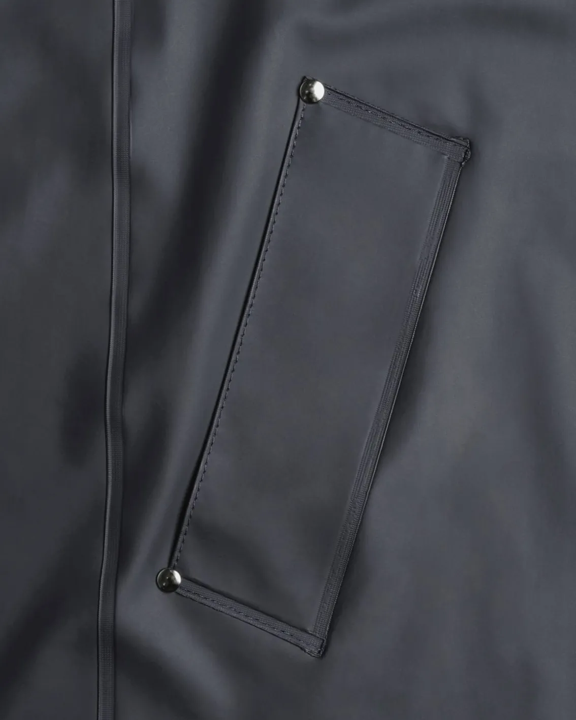 Stutterheim Stockholm Lightweight Raincoat Charcoal