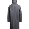 Stutterheim Stockholm Long Raincoat Charcoal
