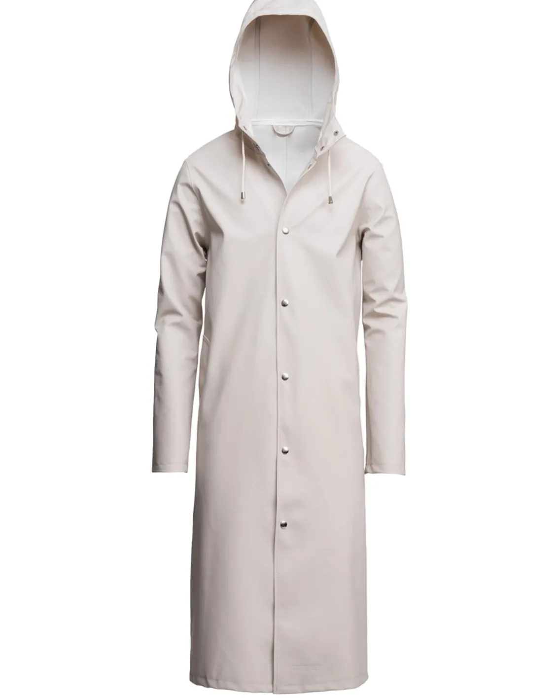Stutterheim Stockholm Long Raincoat Light Sand