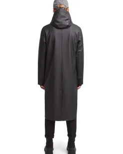 Stutterheim Stockholm Long Raincoat Black