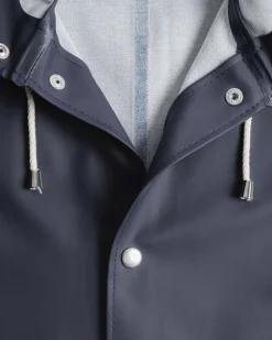Stutterheim Stockholm Long Raincoat Navy