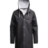 Stutterheim Stockholm Raincoat Black