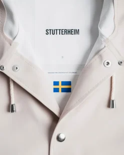 Stutterheim Stockholm Raincoat Light Sand