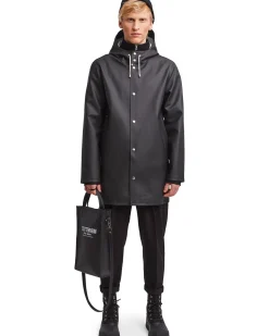 Stutterheim Stockholm Raincoat Black