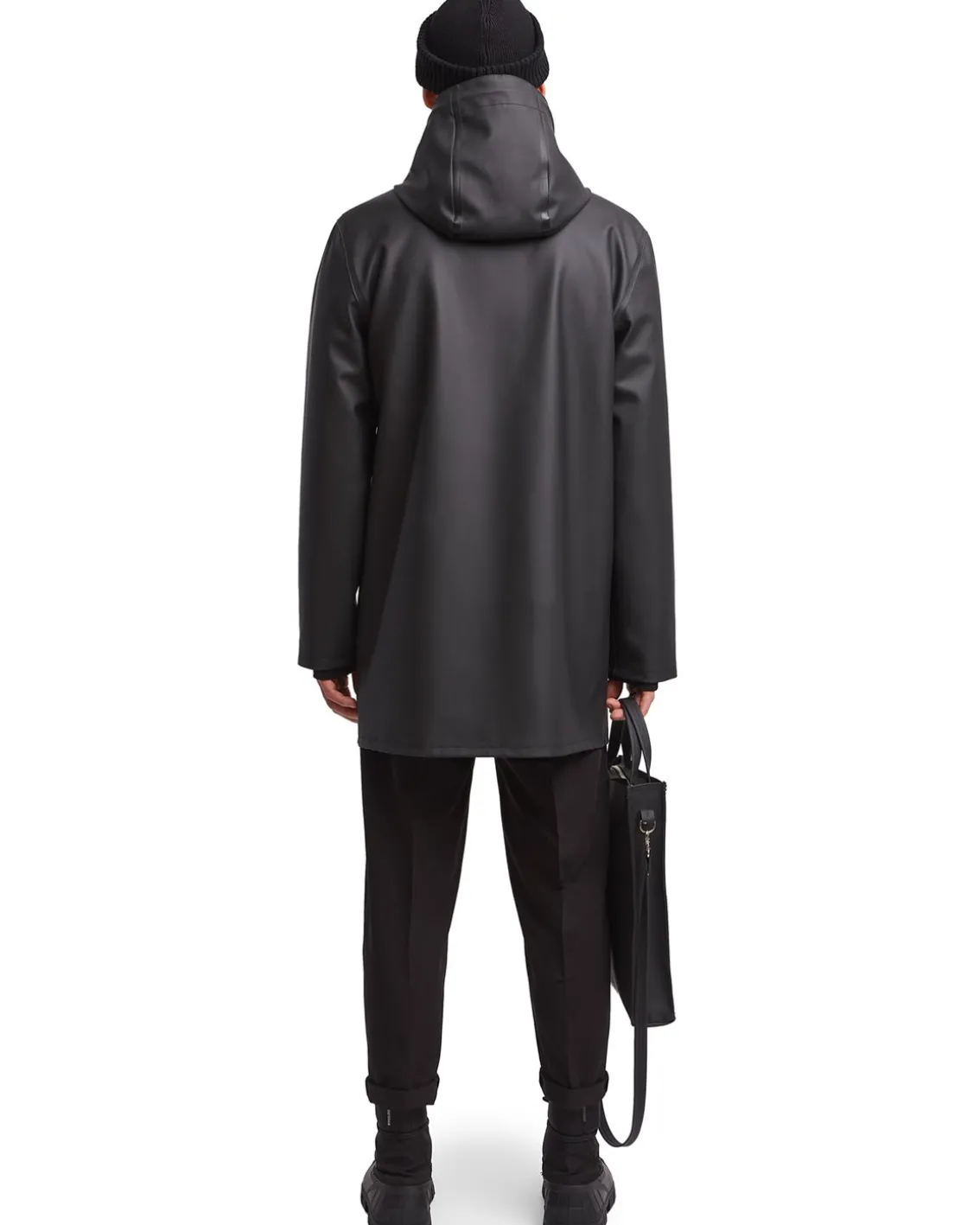 Stutterheim Stockholm Raincoat Black