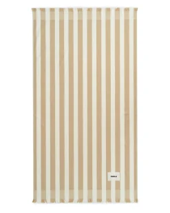 Tekla Beach Towel Almond Stripes