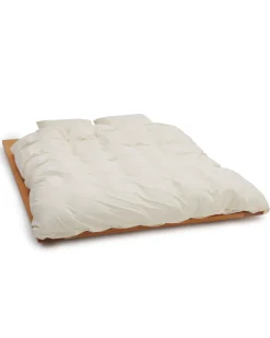 Tekla Percale Duvet Cover Winter White