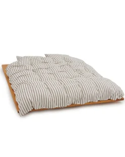 Tekla Percale Duvet Cover Hopper Stripes