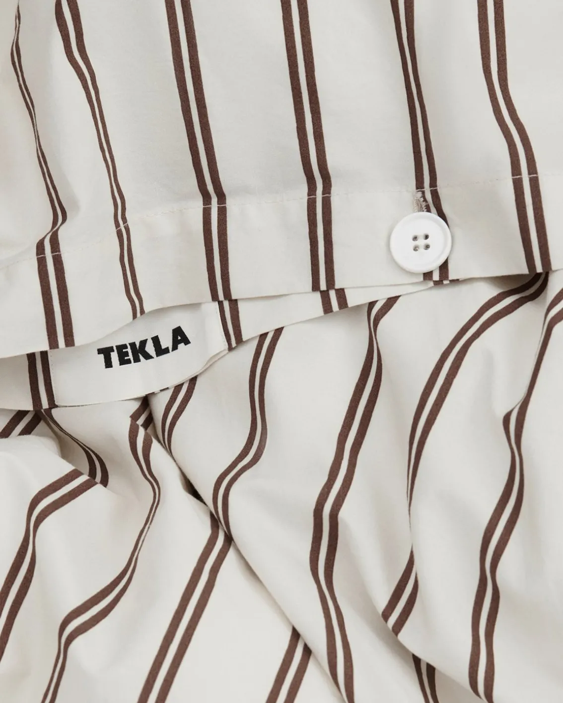 Tekla Percale Duvet Cover Hopper Stripes