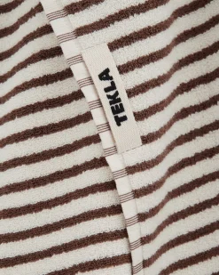 Tekla Terry Towel Kodiak Stripes